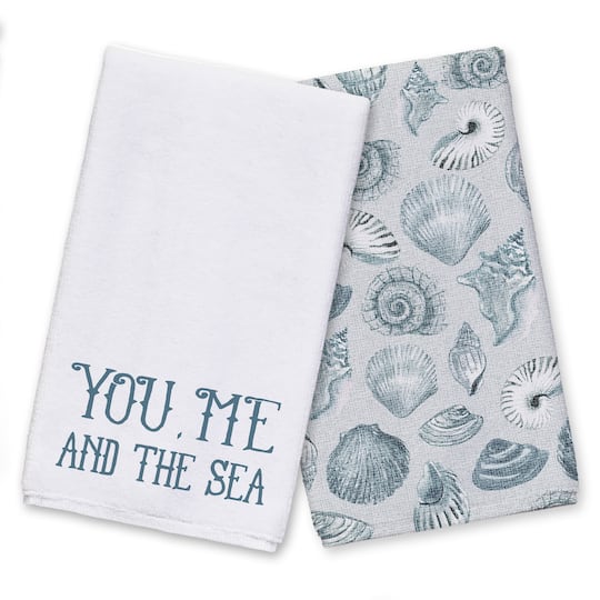 You Me &#x26; The Sea Tea Towel Set